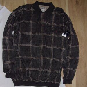 NEW size extra large tan brown waffle knit long sleeved tee t shirt casual dress